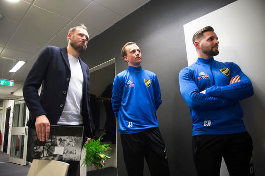 VM-hjälten Andreas Granqvist gästade IFK Hässleholms