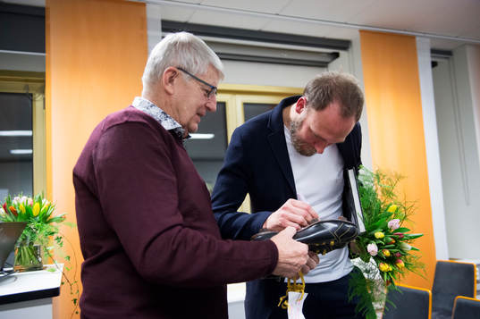 VM-hjälten Andreas Granqvist gästade IFK Hässleholms