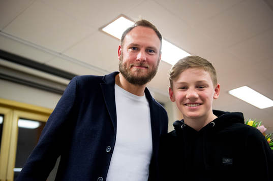 VM-hjälten Andreas Granqvist gästade IFK Hässleholms