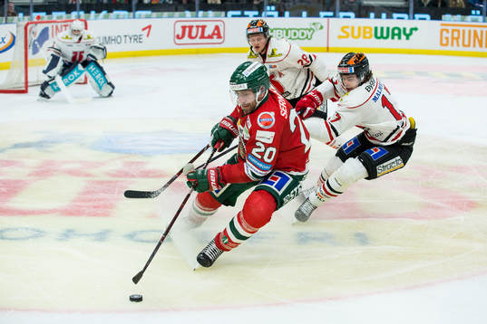 Frölundas Joel Lundqvist och Örebros Viktor Lodin