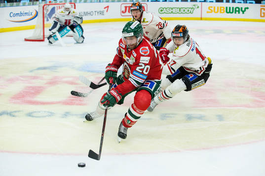 Frölundas Joel Lundqvist och Örebros Viktor Lodin