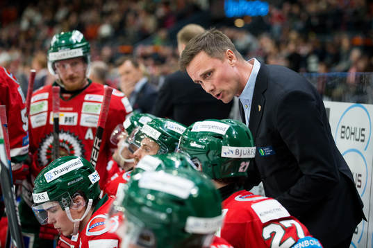 Frölundas tränare Roger Rönnberg