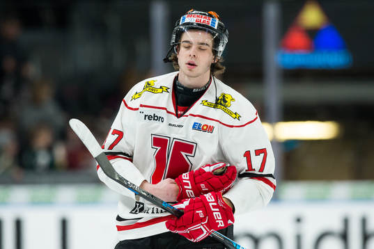 Örebros Viktor Lodin deppar