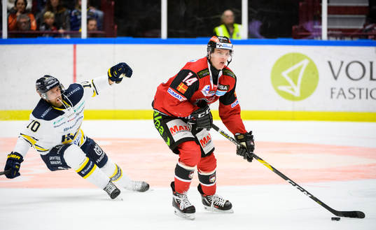 s Martin Thörnberg och Malmö Redhawks Carl-Johan Lerby