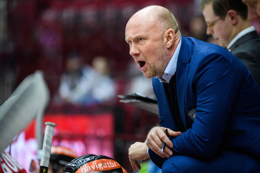 Malmö Redhawks tränare Peter Andersson