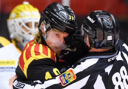Brynäs Ludvig Nilsson i bråk
