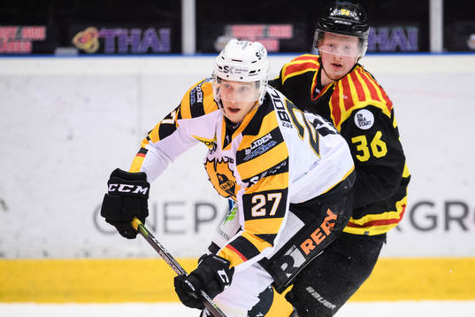 Skellefteås Robin Alvarez och Brynäs Samuel Solem