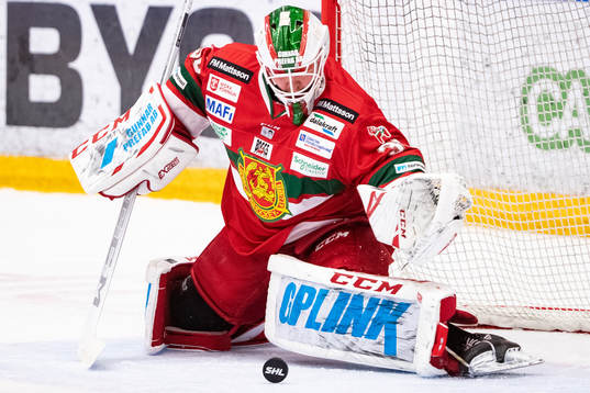 Moras ´målvakt Janne Juvonen