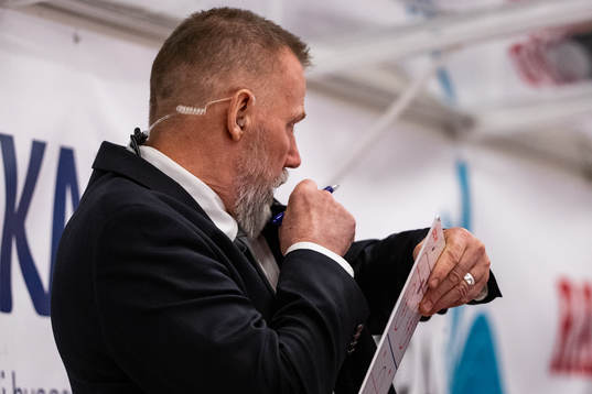 Moras tränare Mats Lusth
