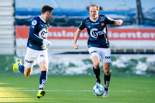 Zymer Bytygi and Rolf Daniel Vikstøl of Viking
