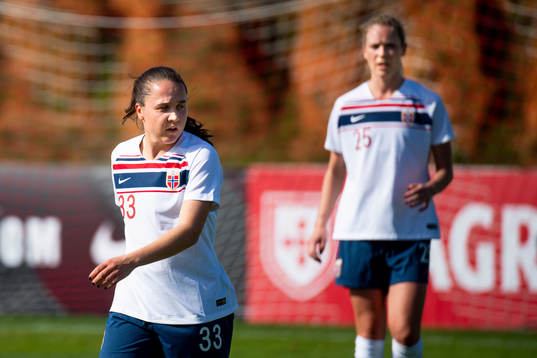 Heidi Elisabeth Ellingsen and Stine Hovland of Norway