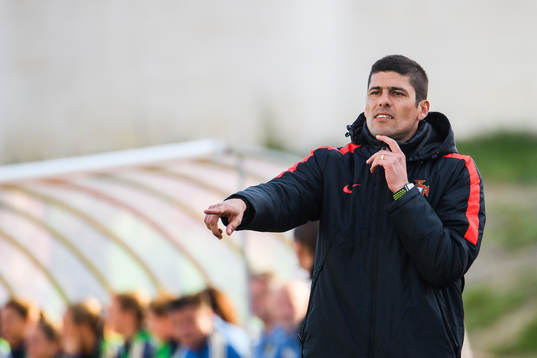 Francisco Neto, head coach of Portugal