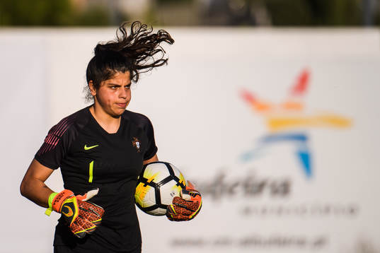 Goalkeeper Ines Pereira of Portugal