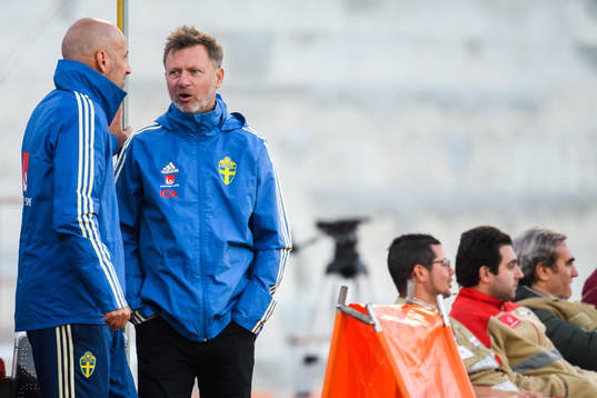 Magnus Wikman, assistant coach and Peter Gerhardsson, head