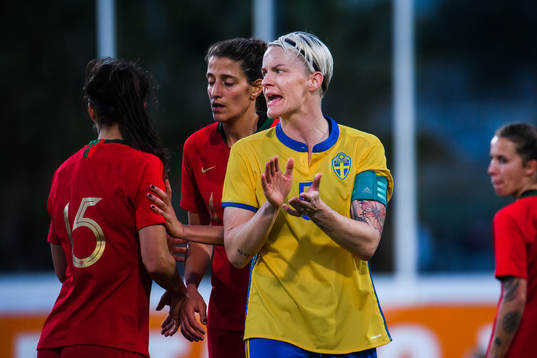 Nilla Fischer of Sweden