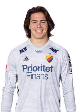 Djurgårdens målvakt Jacob Widell Zetterström