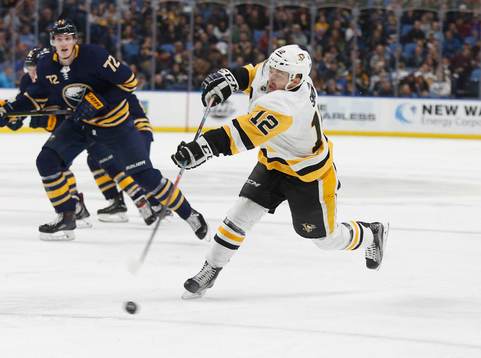 Ishockey, NHL Mar 1, 2019; Buffalo, NY, USA; Pittsburgh