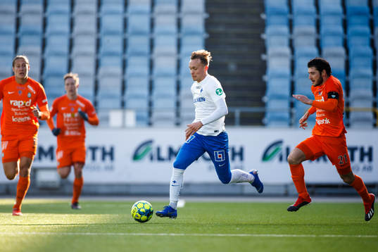 IFK Norrköpings Gudmundur Thórarinsson och AFC
