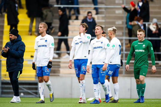 IFK Norrköpings spelare deppar