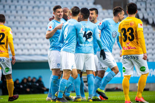 Malmö FFs Marcus Antonsson jublar