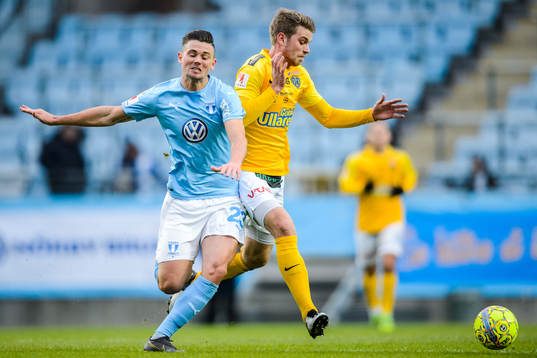 Malmö FFs Marcus Antonsson och Falkenbergs Marcus