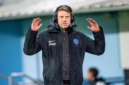 Falkenbergs tränare Hasse Eklund