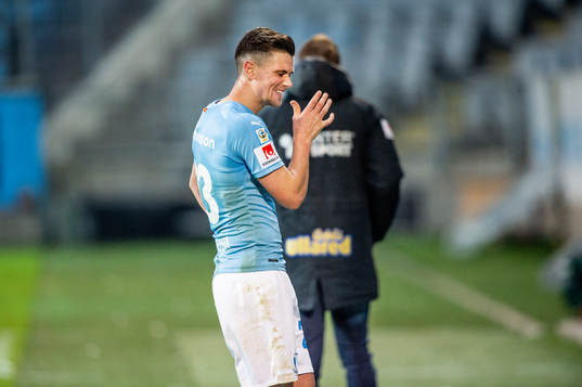 Malmö FFs Marcus Antonsson deppar