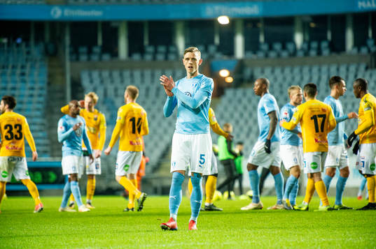 Malmö FFs Sören Rieks deppar