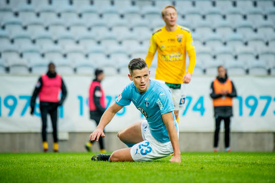 Malmö FFs Marcus Antonsson deppar