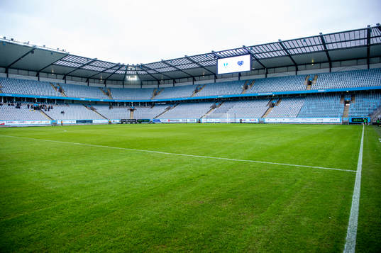 Stadion innan fotbollsmatchen i Svenska Cupen mellan Malmö