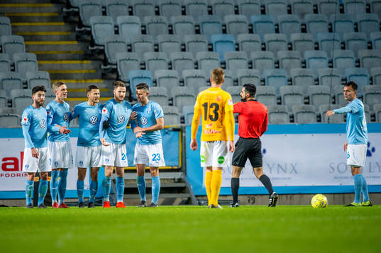Falkenbergs Marcus Klingenberg Mathisen redo för frispark