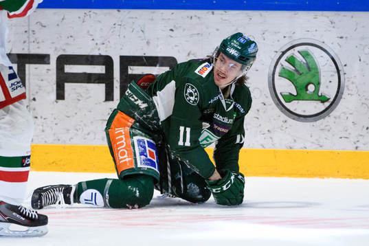 Färjestads Joakim Nygård jublar
