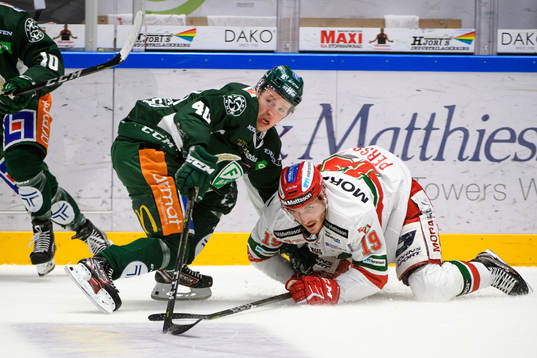 Färjestads Christopher Bengtsson och Moras John Persson