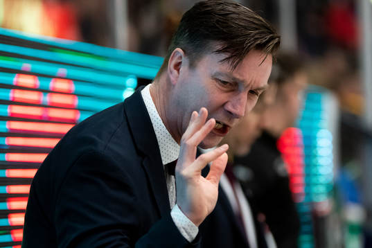 Färjestads tränare Johan Pennerborn