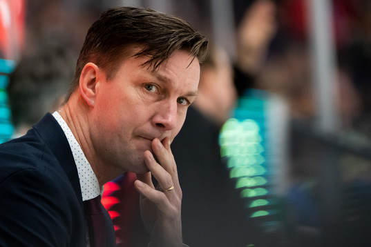 Färjestads tränare Johan Pennerborn