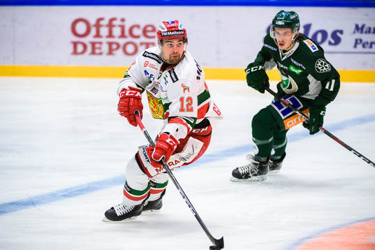 Moras Kevin Gagné och Färjestads Joakim Nygård