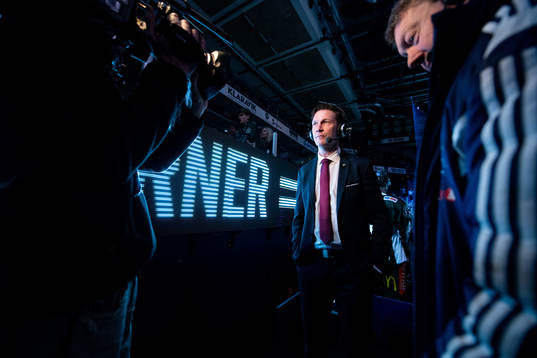 Färjestads tränare Johan Pennerborn
