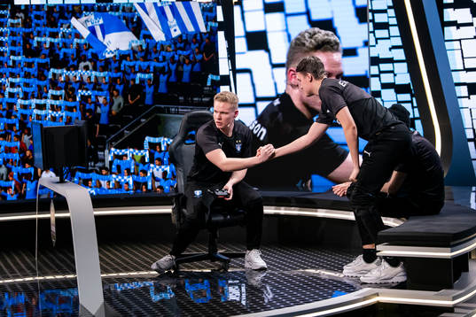 Malmös Zackarias Johansson jublar