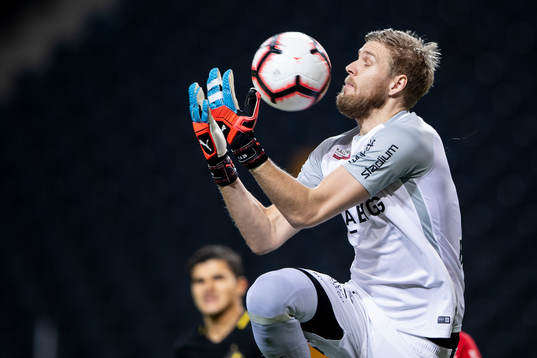 Örgrytes målvakt Fredrik Andersson