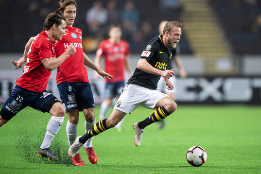 s Daniel Sundgren och Örgrytes Filip Almström Tähti