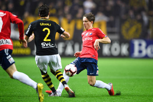 s Daniel Granli och Örgrytes Jakob Lindström