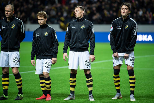 s Per Karlsson (v), Saku Ylätupa, Magnar Ödegaard och