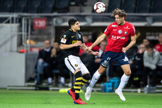 s Tarik Elyounoussi och Örgrytes Danny Ervik