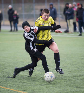 i matchen i DM för pojkar födda 2005 mellan Vankiva och