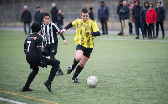 i matchen i DM för pojkar födda 2005 mellan Vankiva och
