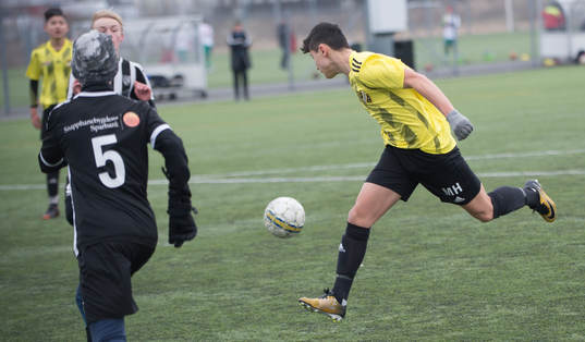 i matchen i DM för pojkar födda 2005 mellan Vankiva och