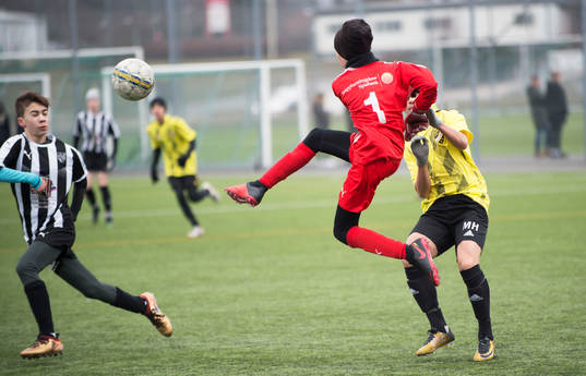 i matchen i DM för pojkar födda 2005 mellan Vankiva och
