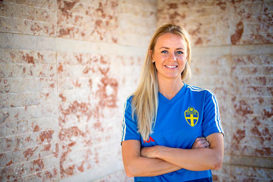 Amanda Ilestedt of Sweden poses for a portrait