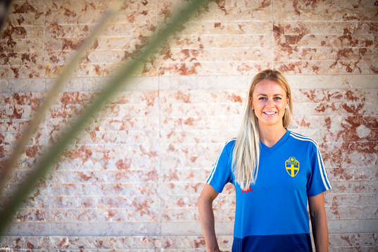 Amanda Ilestedt of Sweden poses for a portrait