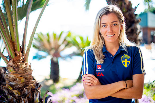 Linda Sembrant of Sweden poses for a portrait
